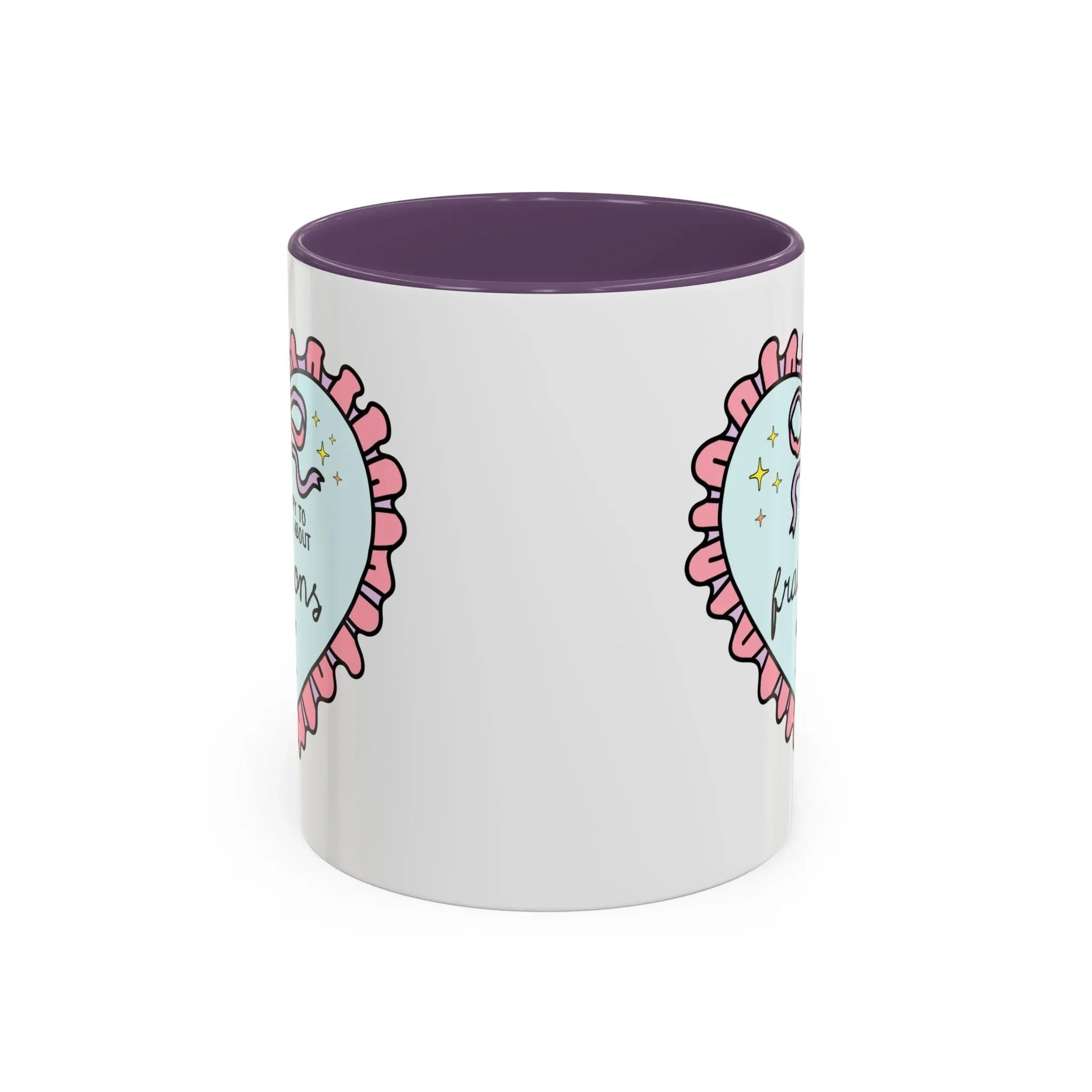 Happy to Talk About Fractions Coffee Mug - BIG FRENCHIES