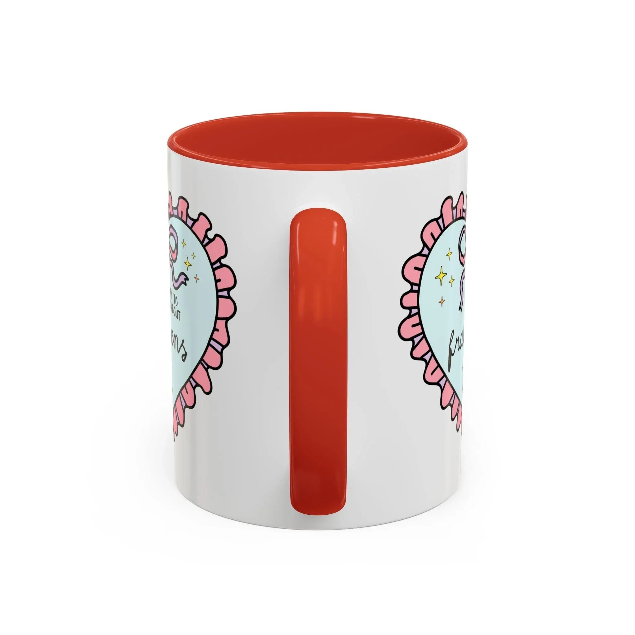 Happy to Talk About Fractions Coffee Mug - BIG FRENCHIES