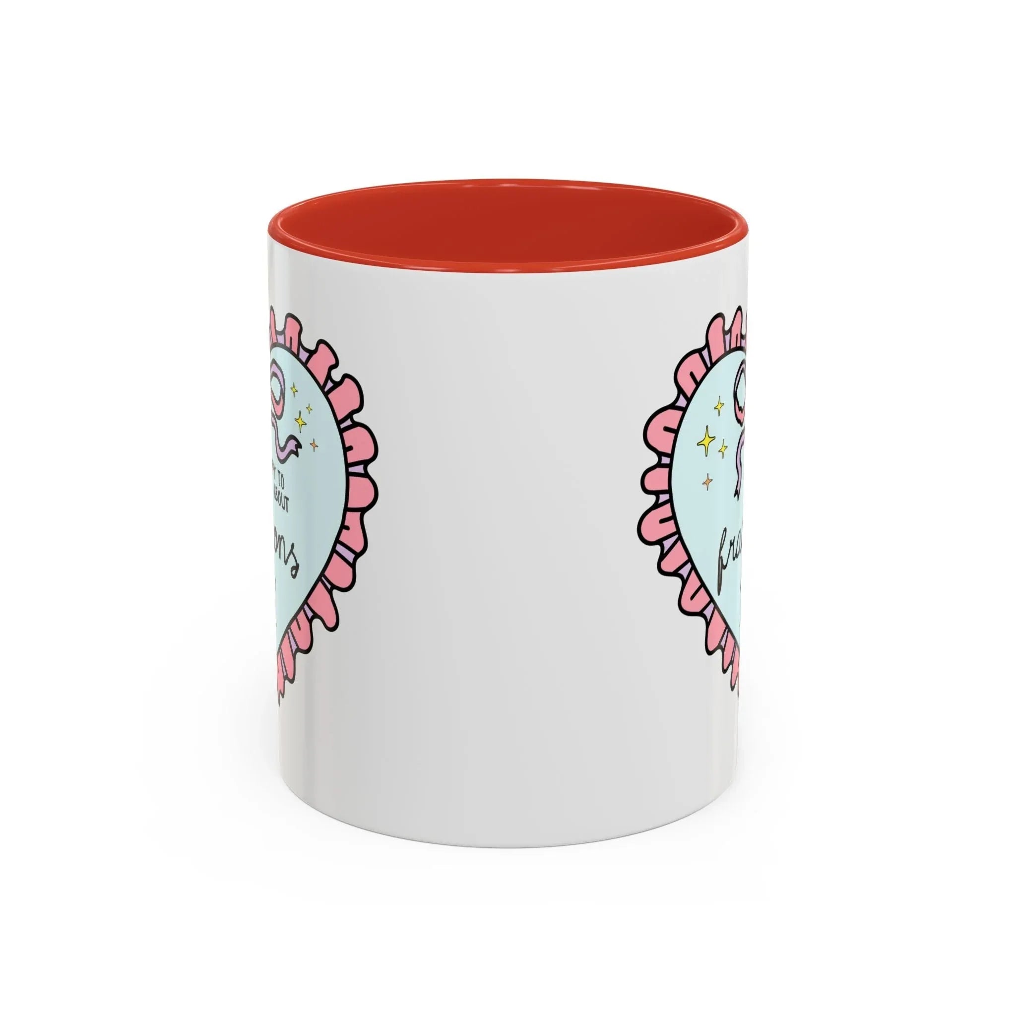 Happy to Talk About Fractions Coffee Mug - BIG FRENCHIES