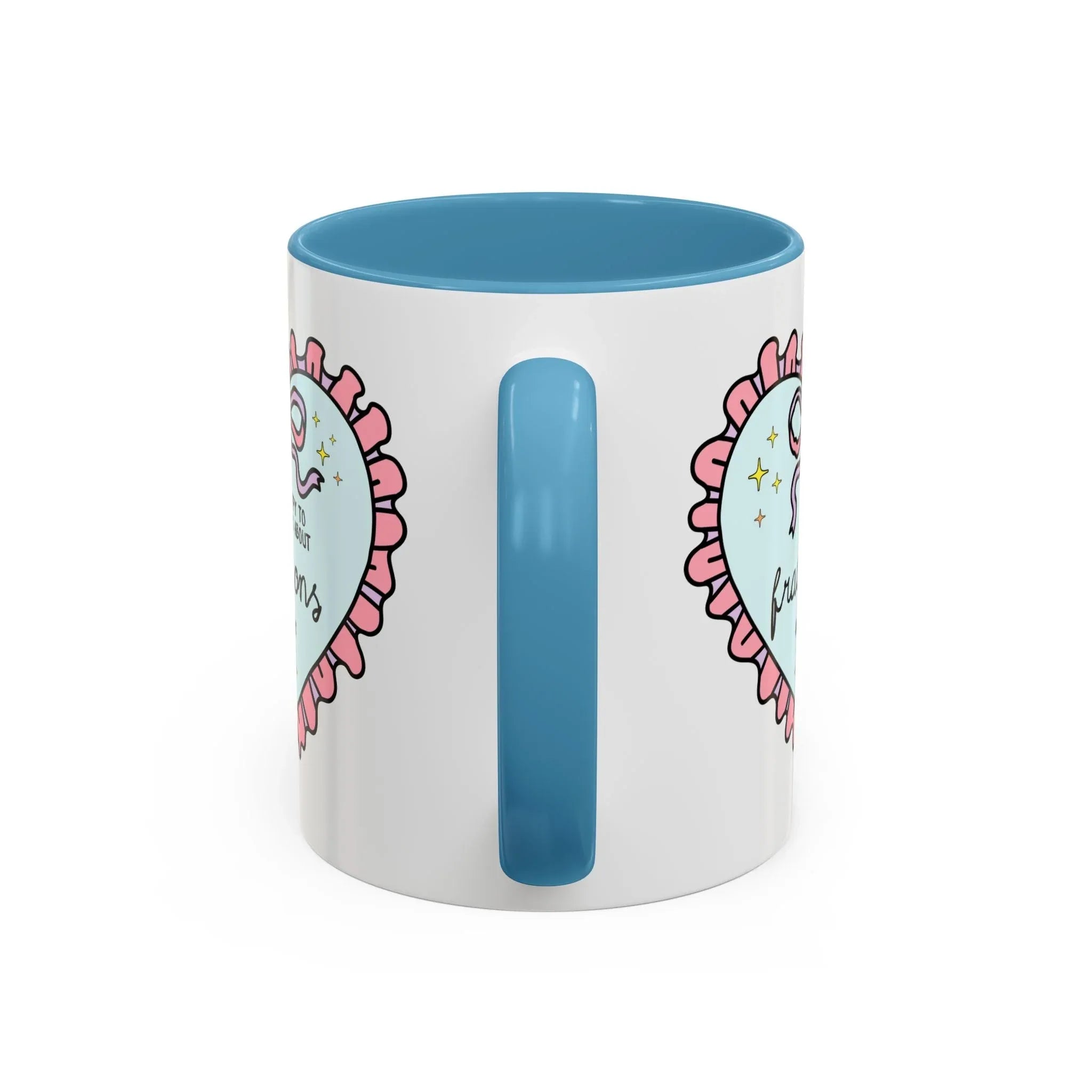 Happy to Talk About Fractions Coffee Mug - BIG FRENCHIES