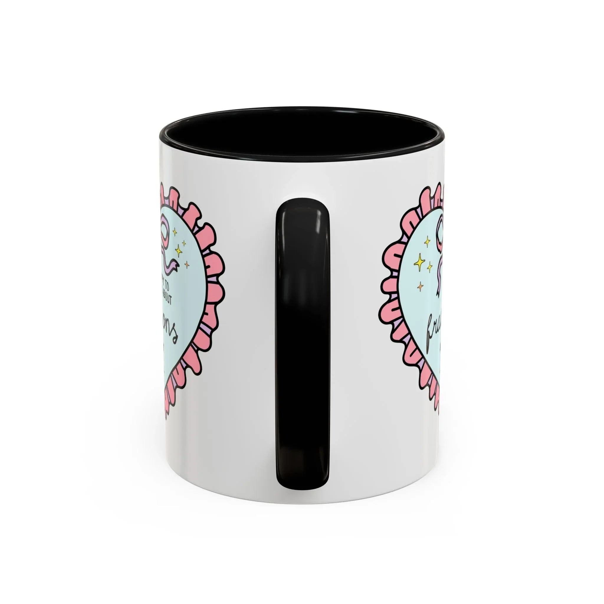 Happy to Talk About Fractions Coffee Mug - BIG FRENCHIES