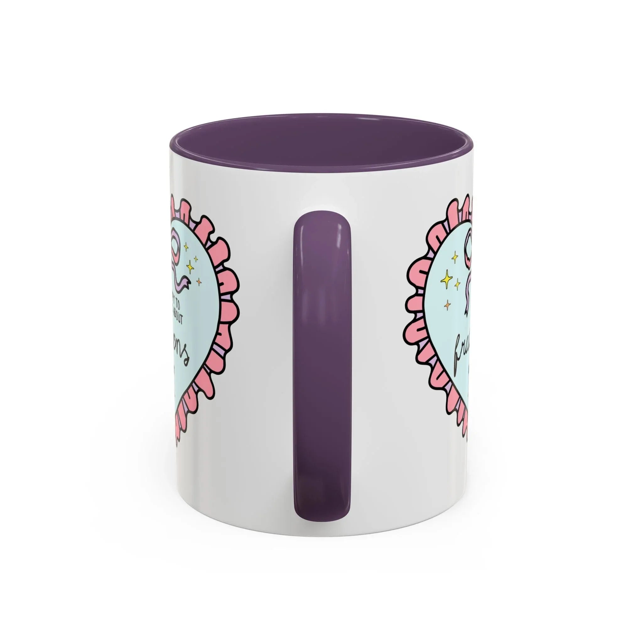 Happy to Talk About Fractions Coffee Mug - BIG FRENCHIES