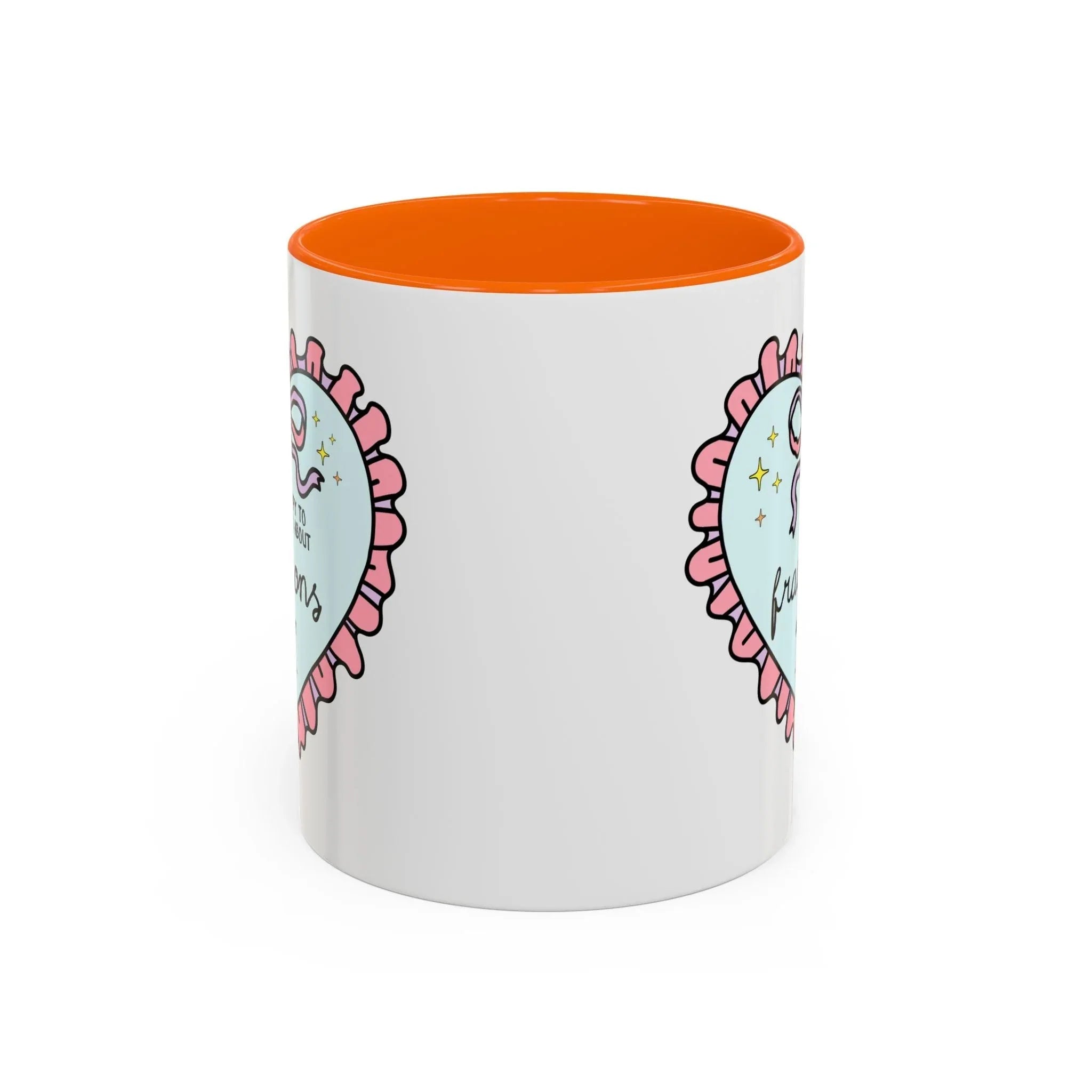 Happy to Talk About Fractions Coffee Mug - BIG FRENCHIES