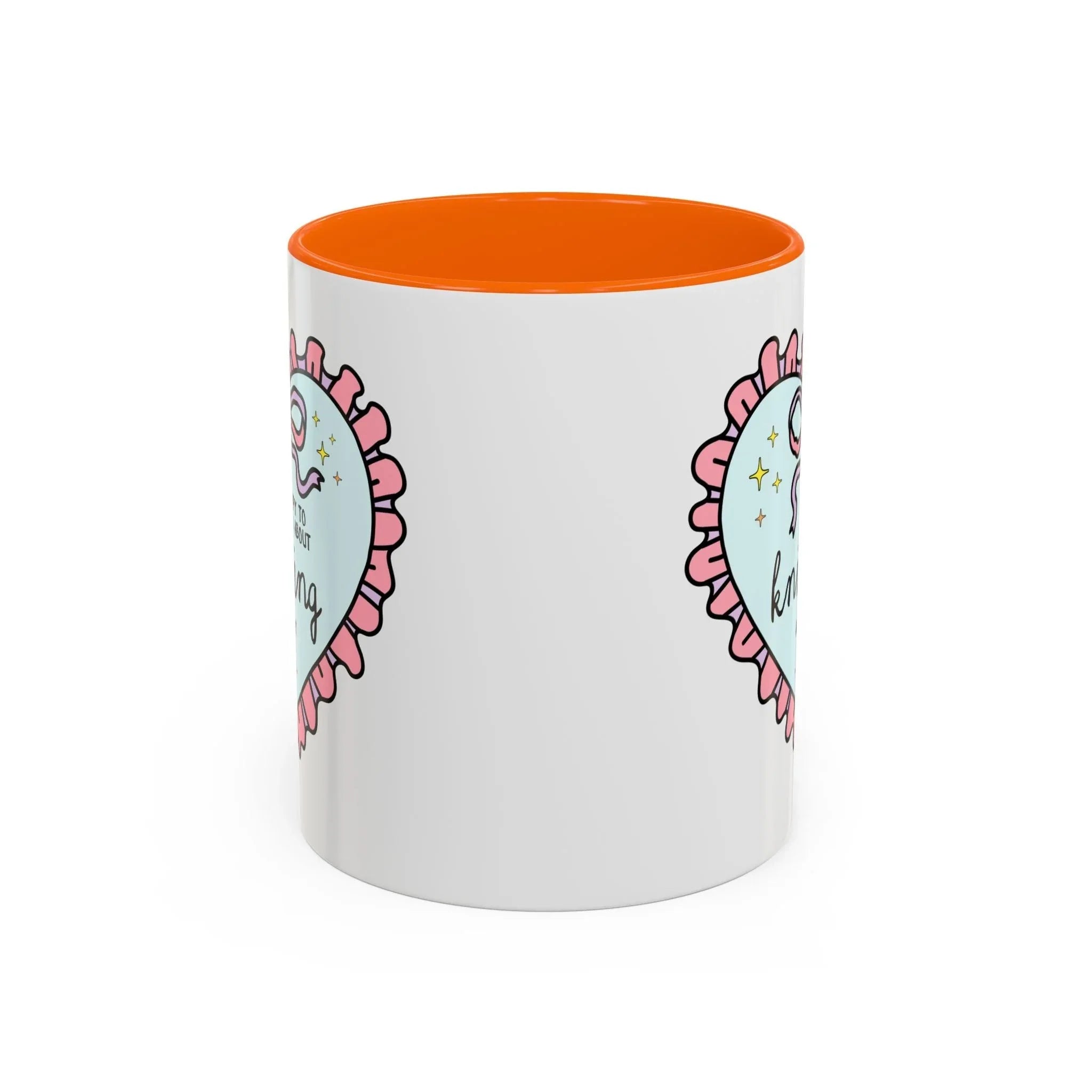 Happy to Talk About Knitting All Day Long Coffee Mug - BIG FRENCHIES