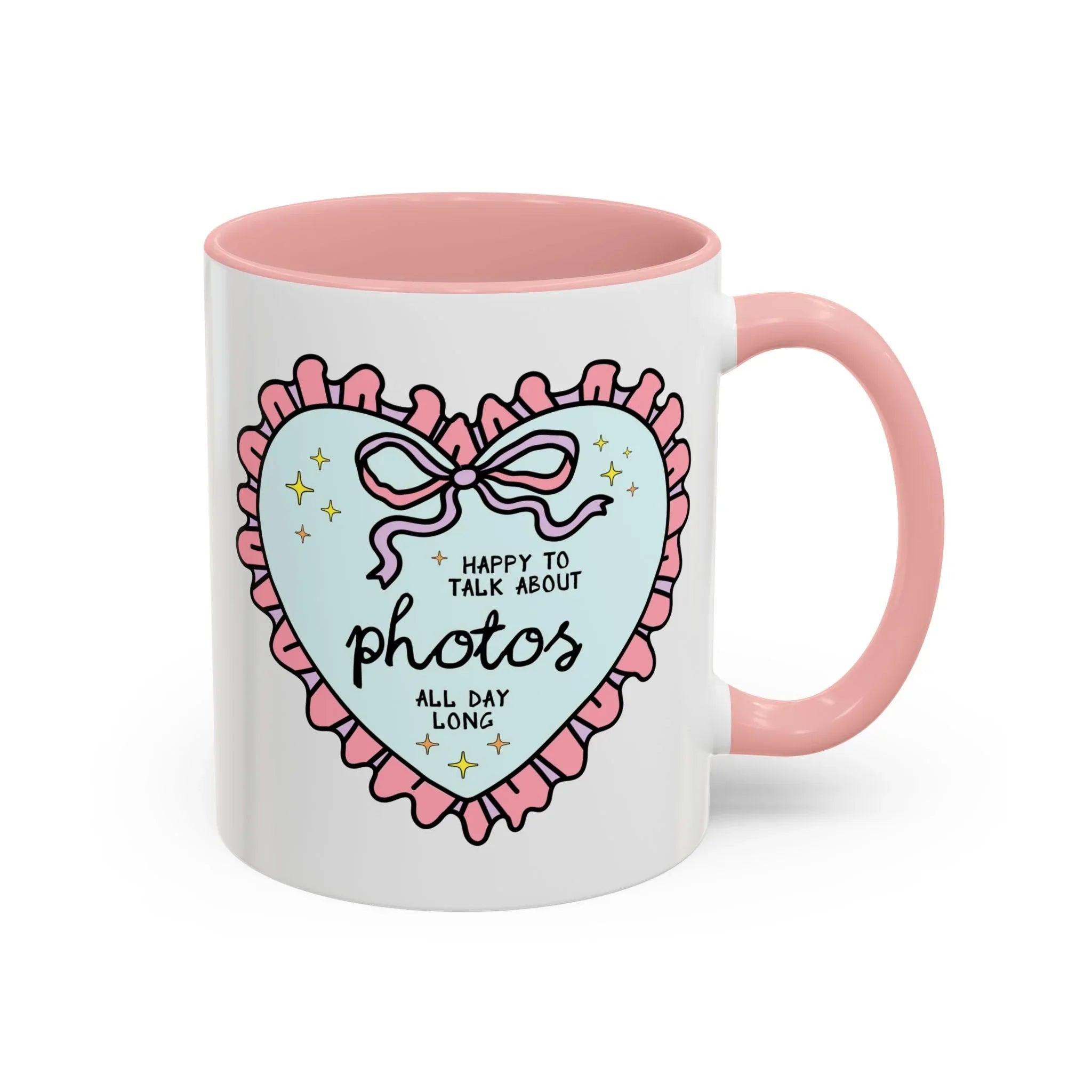 Happy to Talk About Photos All Day Long Coffee Mug - BIG FRENCHIES