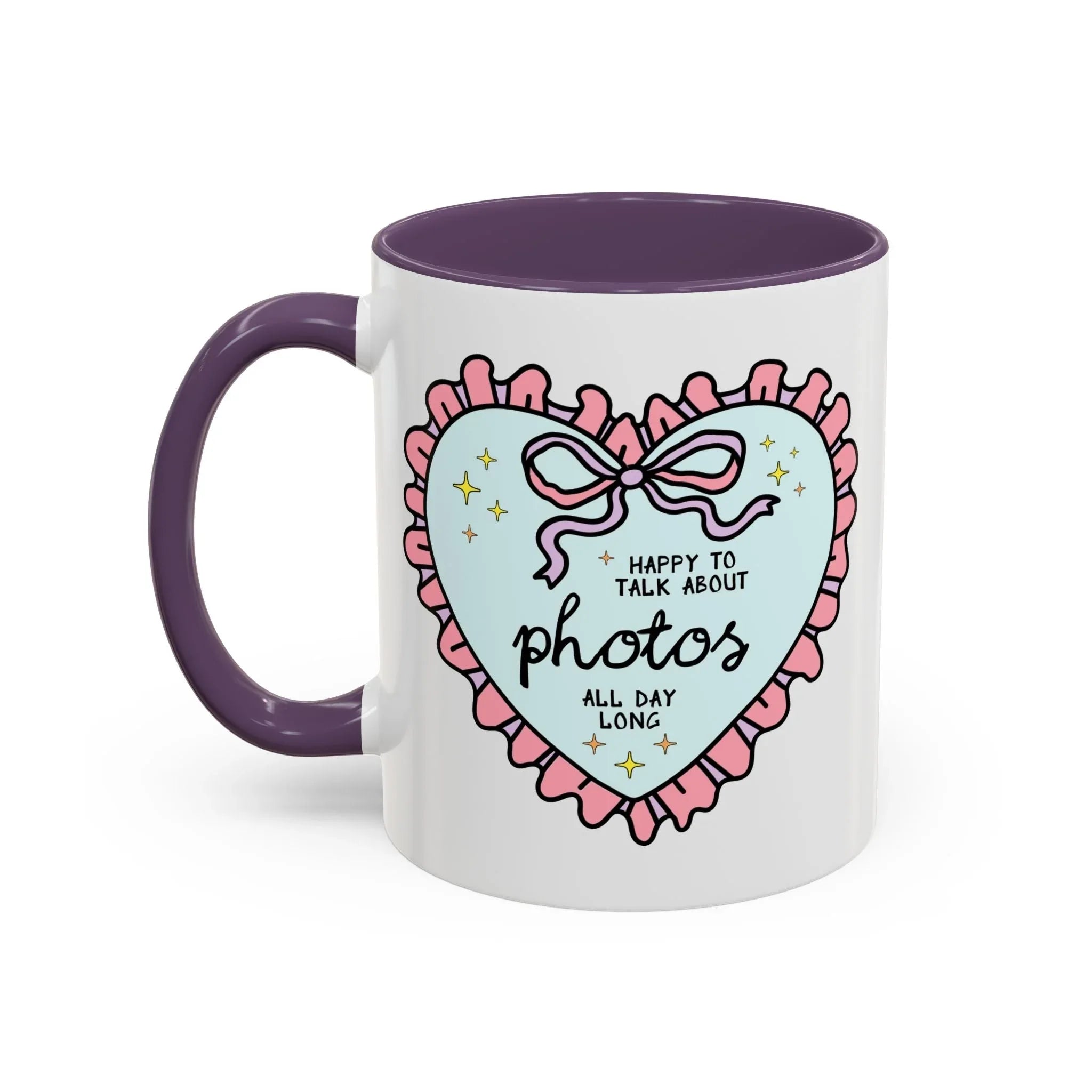 Happy to Talk About Photos All Day Long Coffee Mug - BIG FRENCHIES