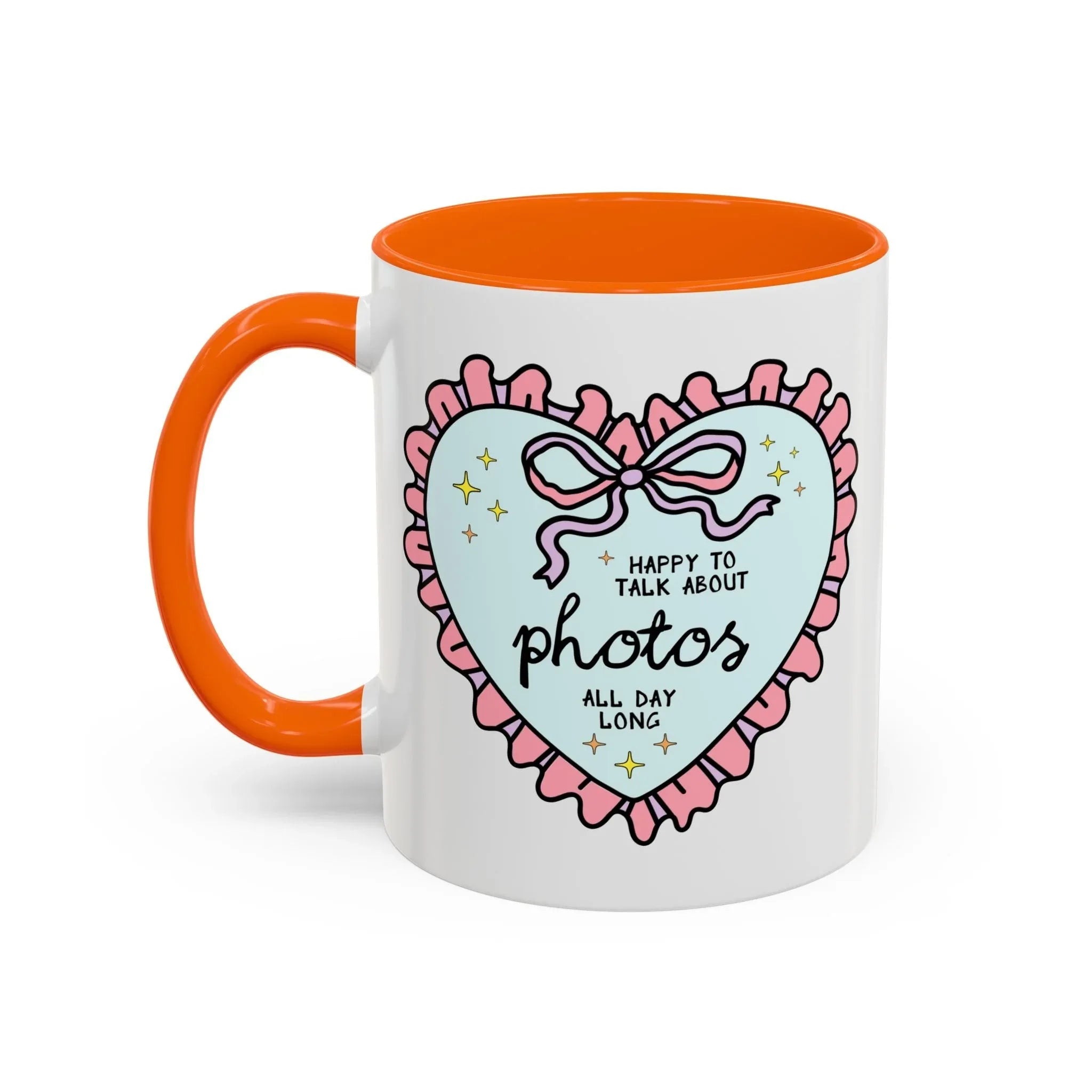 Happy to Talk About Photos All Day Long Coffee Mug - BIG FRENCHIES