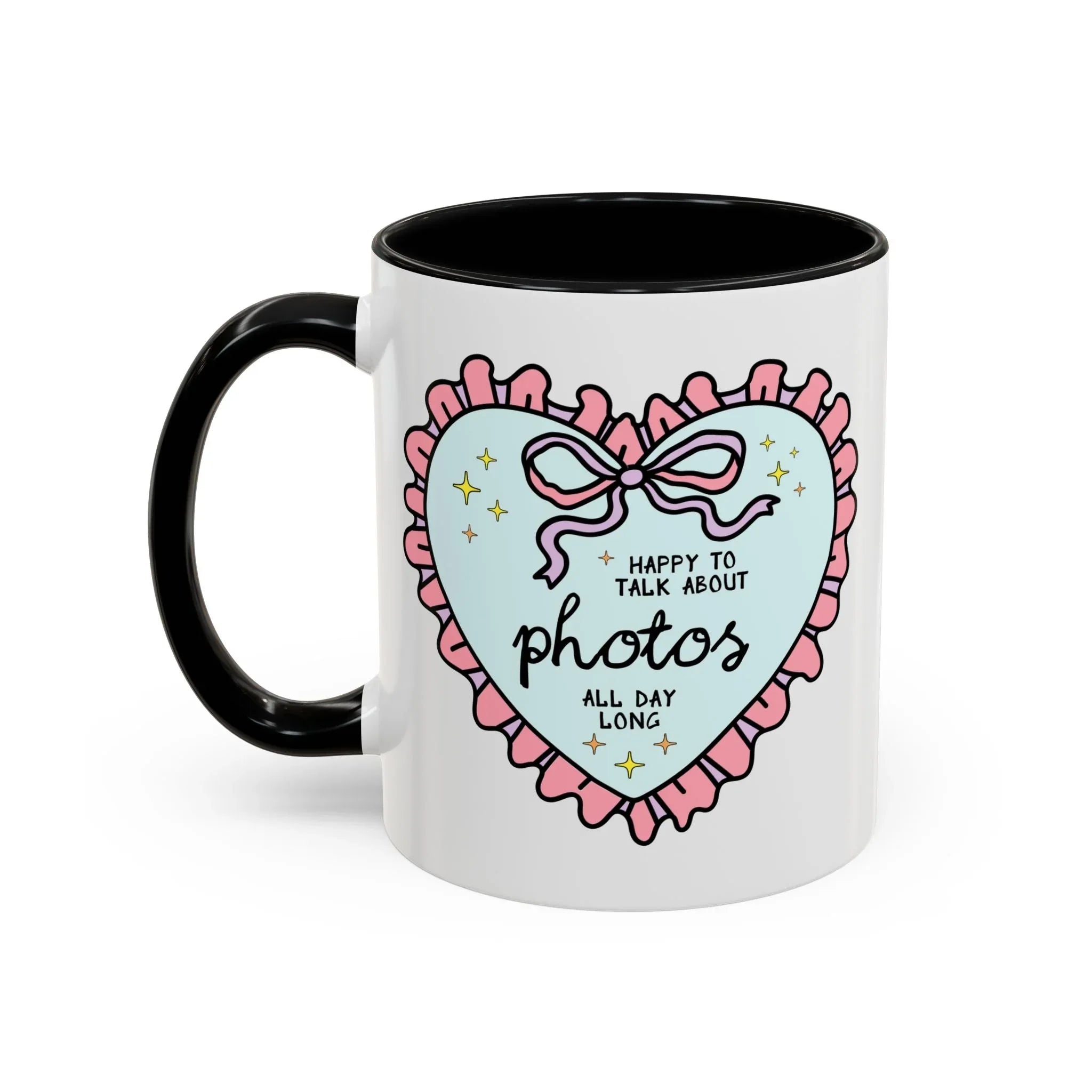 Happy to Talk About Photos All Day Long Coffee Mug - BIG FRENCHIES