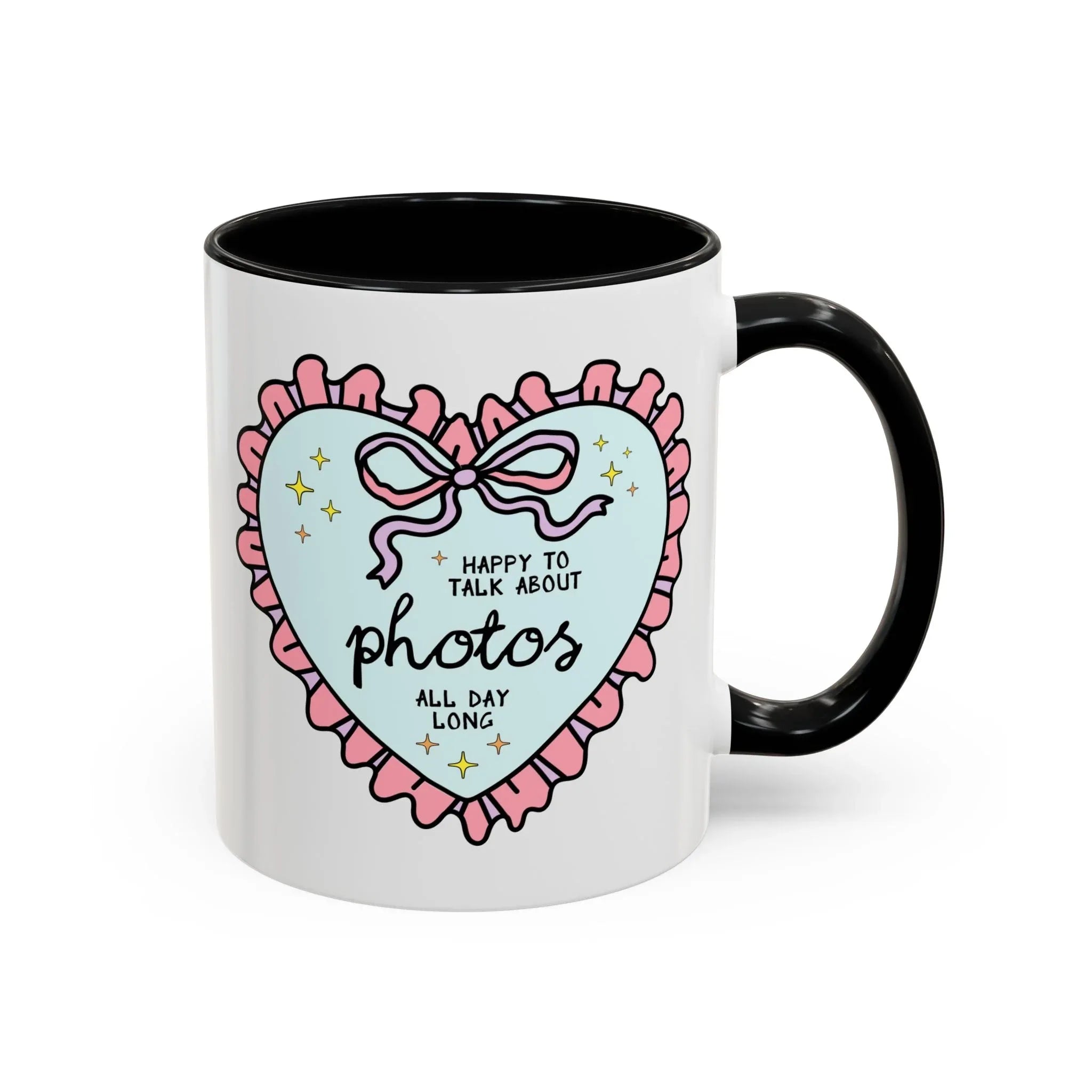 Happy to Talk About Photos All Day Long Coffee Mug - BIG FRENCHIES