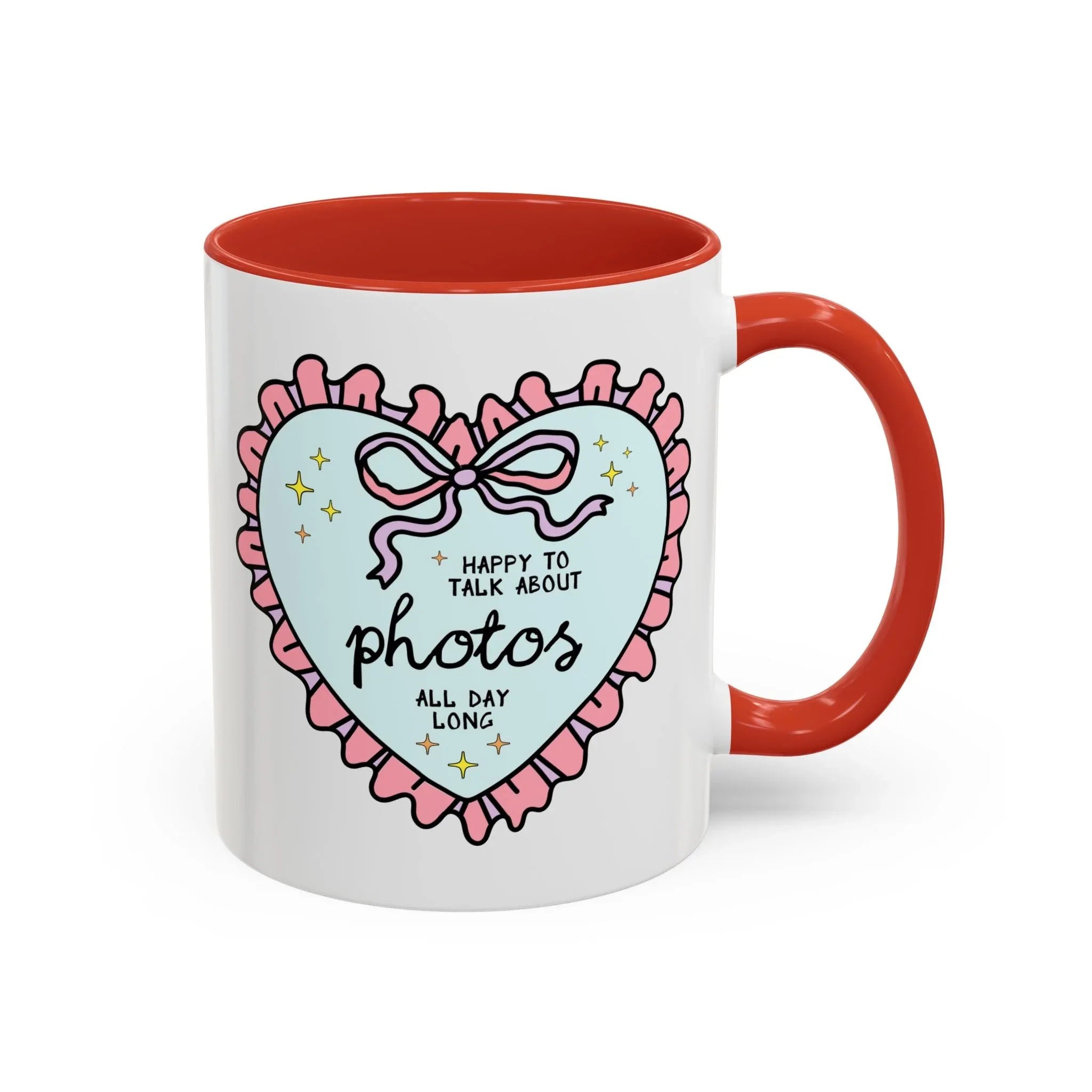 Happy to Talk About Photos All Day Long Coffee Mug - BIG FRENCHIES