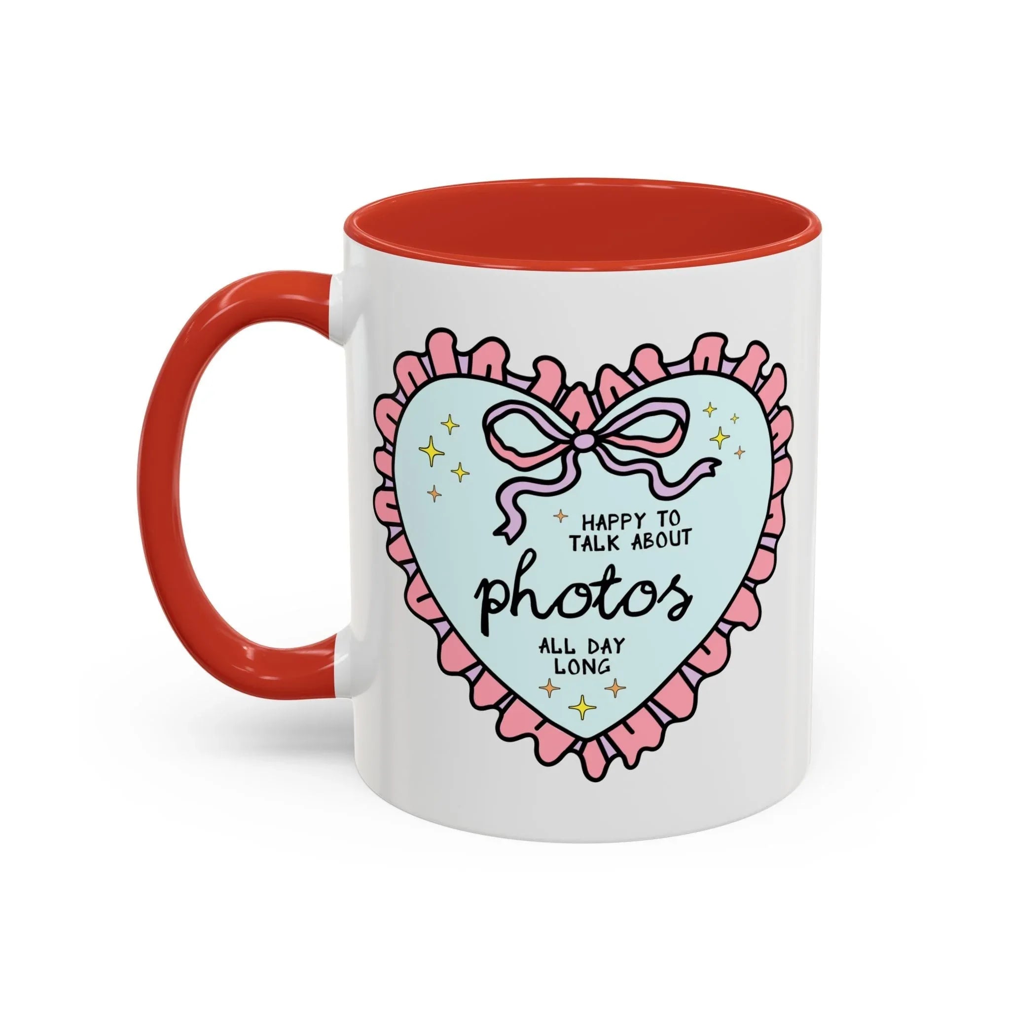 Happy to Talk About Photos All Day Long Coffee Mug - BIG FRENCHIES
