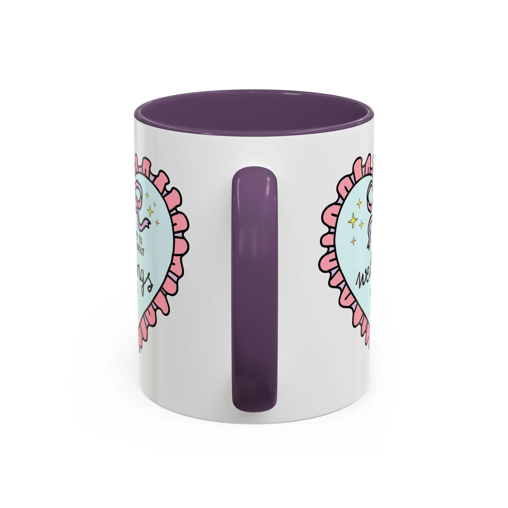 Happy to Talk About Weddings All Day Long Coffee Mug - BIG FRENCHIES