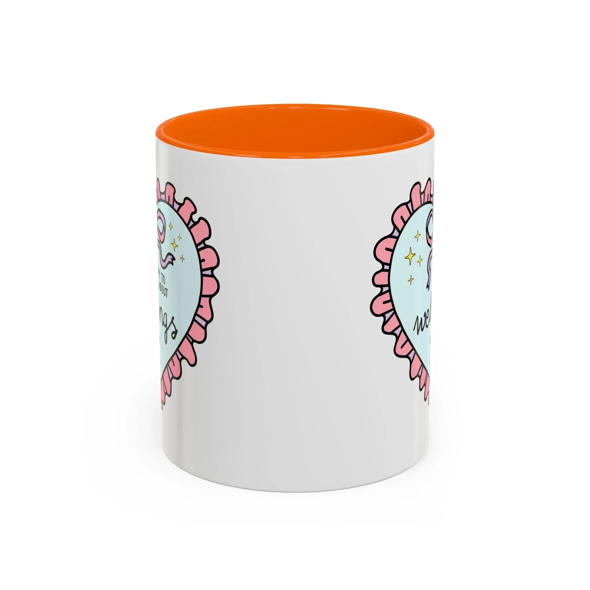 Happy to Talk About Weddings All Day Long Coffee Mug - BIG FRENCHIES
