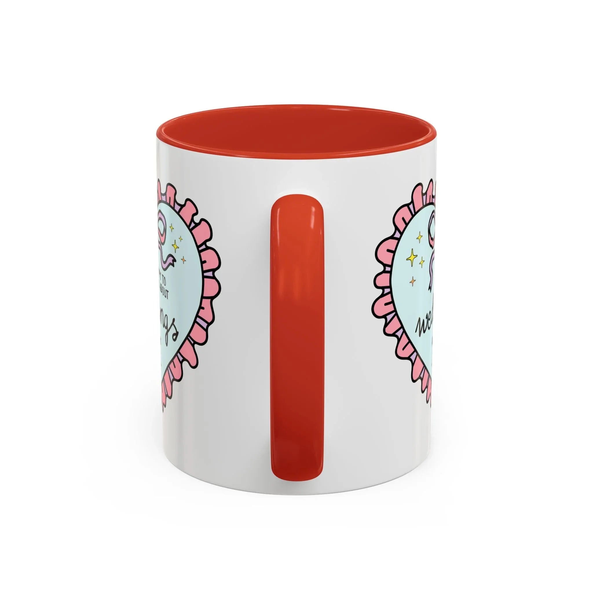 Happy to Talk About Weddings All Day Long Coffee Mug - BIG FRENCHIES