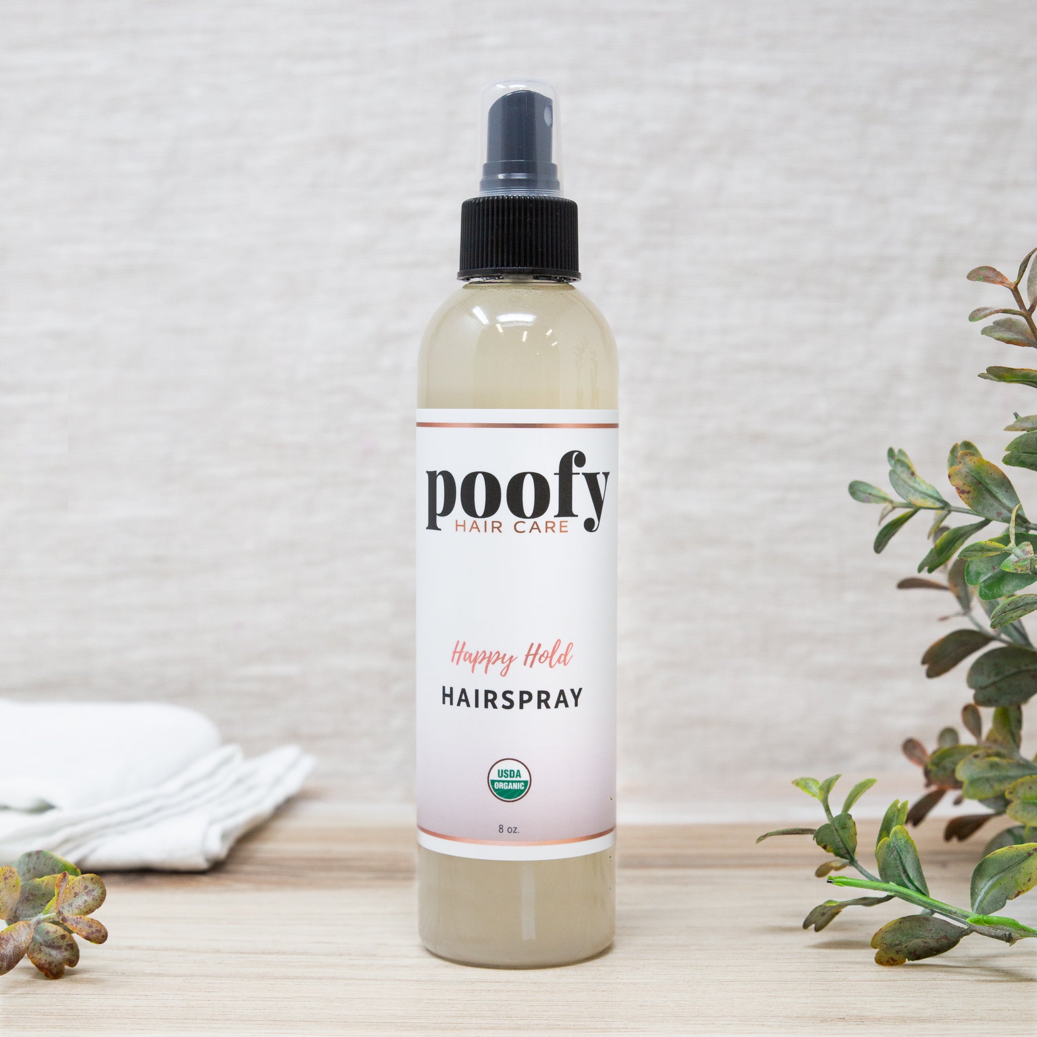Happy Hold Hair Spray Organic - BIG FRENCHIES