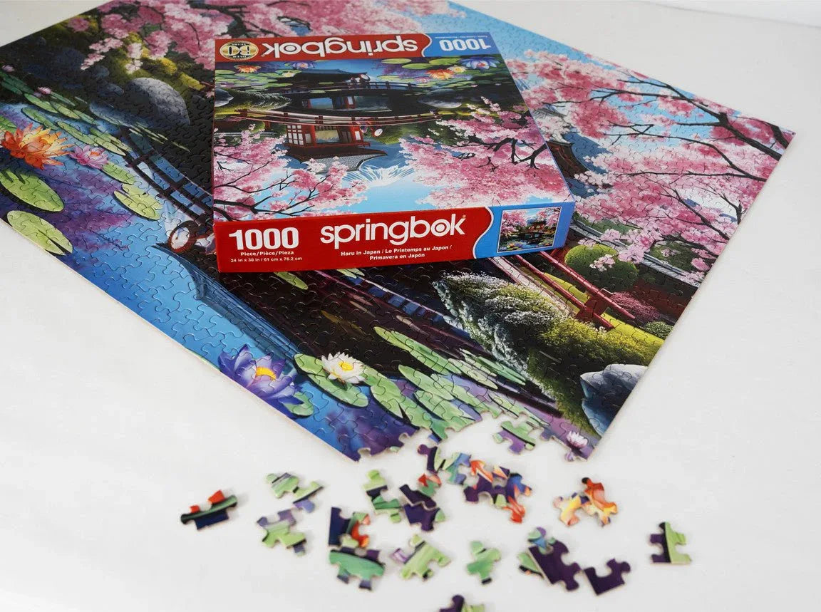 Haru in Japan 1000 Piece Jigsaw Puzzle | Springbok Puzzles - BIG FRENCHIES