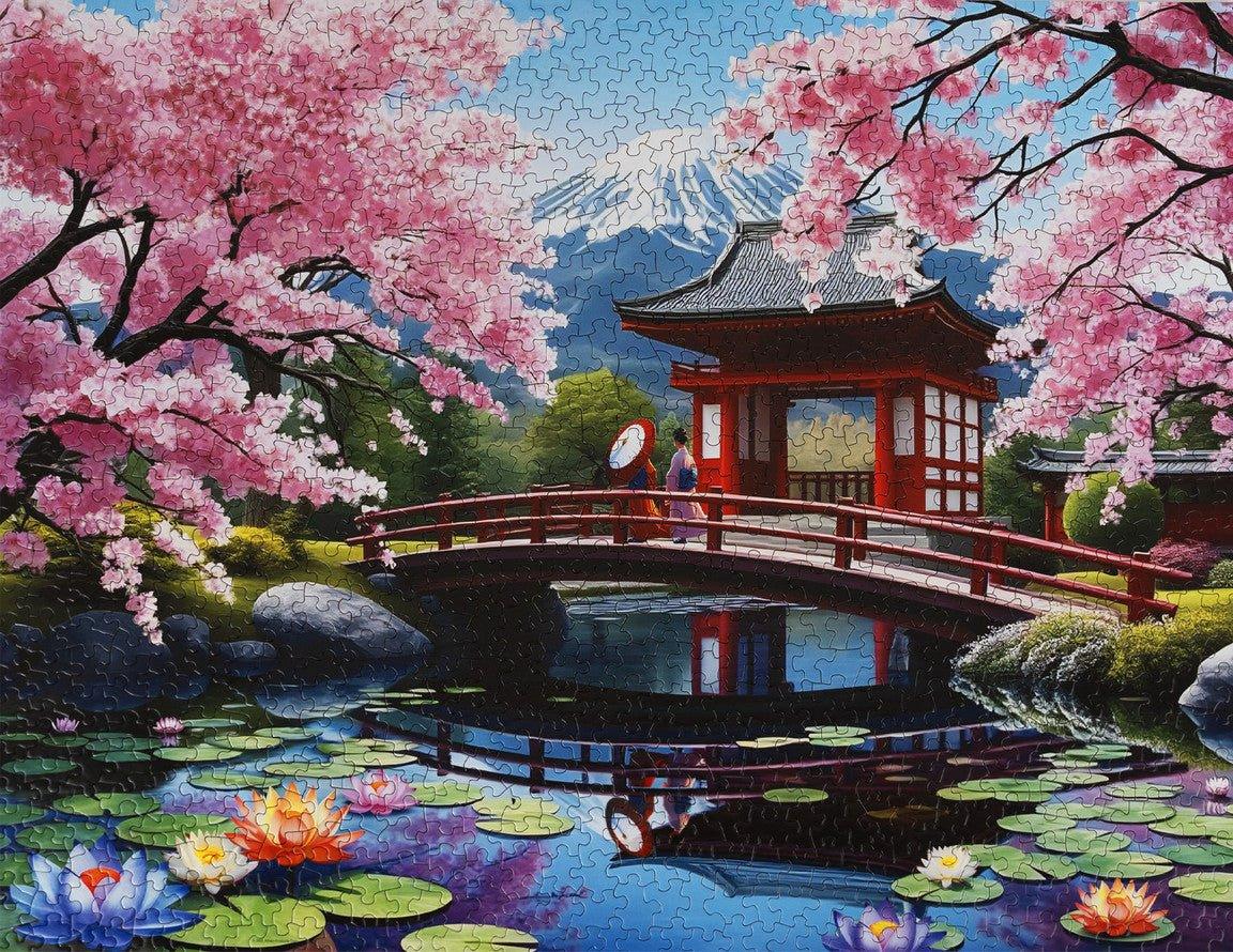Haru in Japan 1000 Piece Jigsaw Puzzle | Springbok Puzzles - BIG FRENCHIES