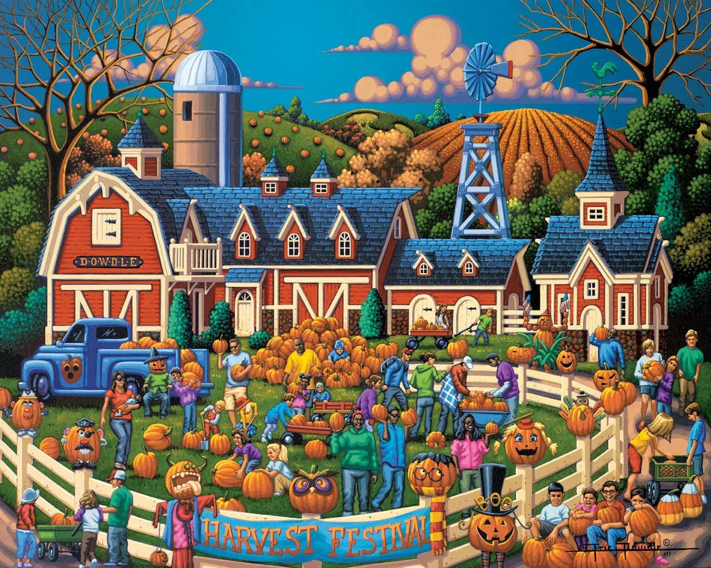 Harvest Festival 500 Piece Jigsaw Puzzle | Dowdle Puzzles - BIG FRENCHIES