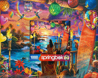 Hawaiian Oasis 1000 Piece Jigsaw Puzzle by Springbok Puzzles - BIG FRENCHIES