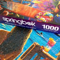 Hawaiian Oasis 1000 Piece Jigsaw Puzzle by Springbok Puzzles - BIG FRENCHIES
