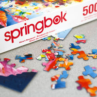 Heart Bouquet 500 Piece Jigsaw Puzzle by Springbok Puzzles - BIG FRENCHIES