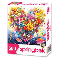 Heart Bouquet 500 Piece Jigsaw Puzzle by Springbok Puzzles - BIG FRENCHIES