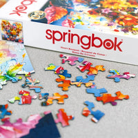 Heart Bouquet 500 Piece Jigsaw Puzzle by Springbok Puzzles - BIG FRENCHIES