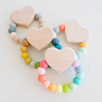 Heart Charm Teether - BIG FRENCHIES