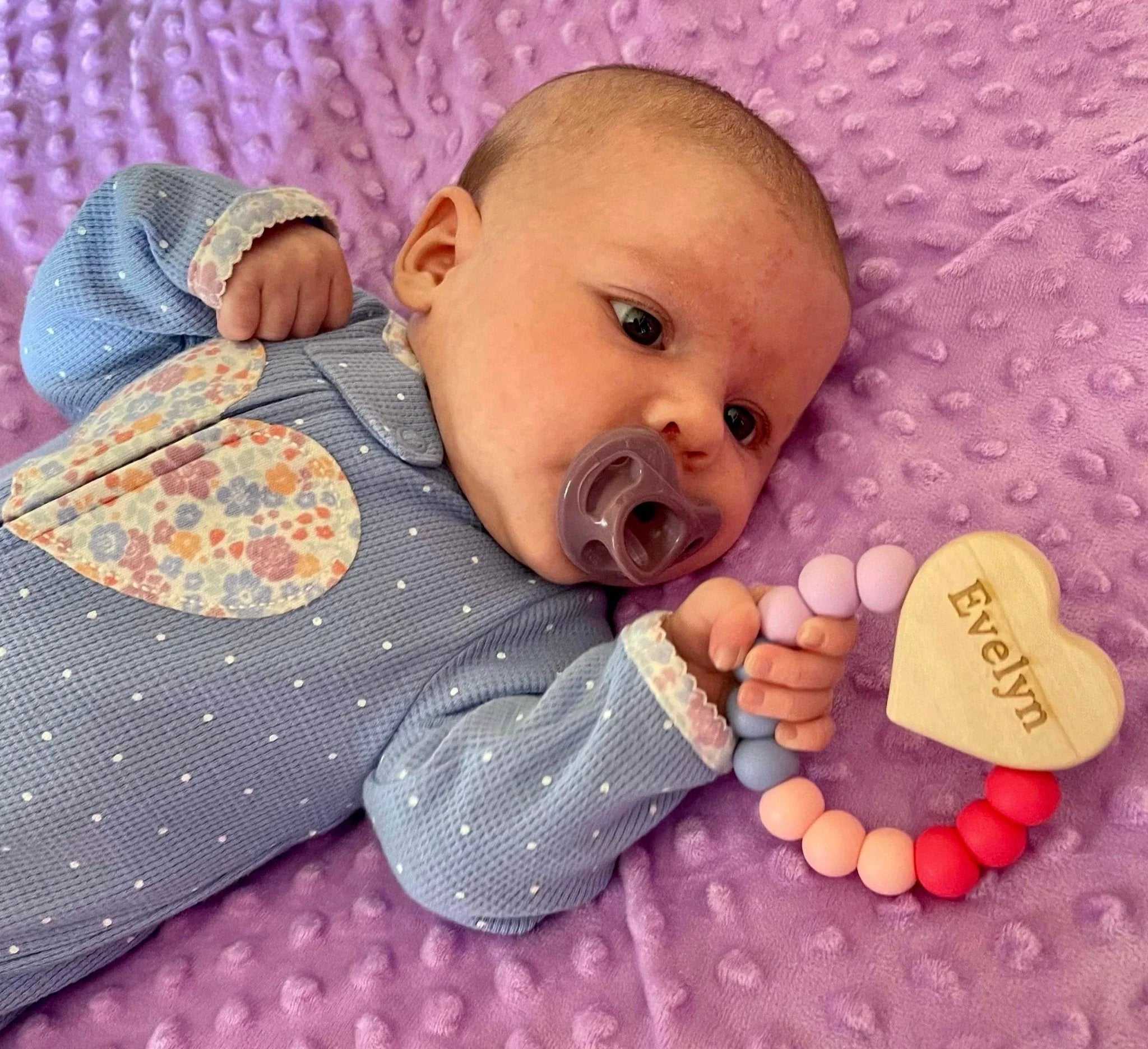 Heart Charm Teether - BIG FRENCHIES