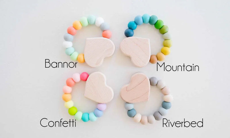 Heart Charm Teether - BIG FRENCHIES