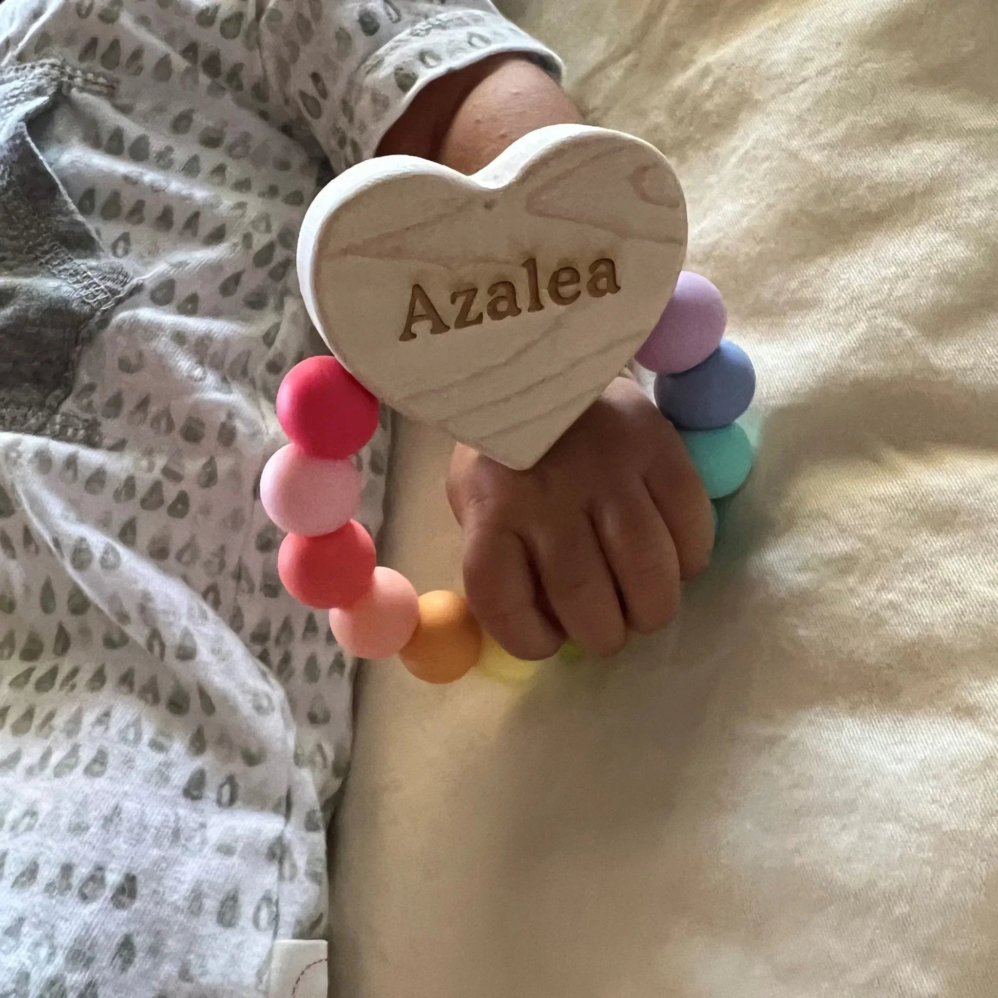 Heart Charm Teether - BIG FRENCHIES