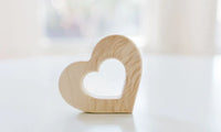 Heart Wooden Baby Grasping Toy - BIG FRENCHIES