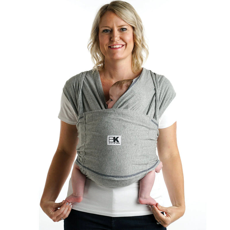 Baby K'tan Original Baby Carrier | Heather Grey - BIG FRENCHIES