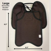 Hen Saver Chicken Saddle for Hens with Shoulder Protectors (Made in USA Hen Apron)