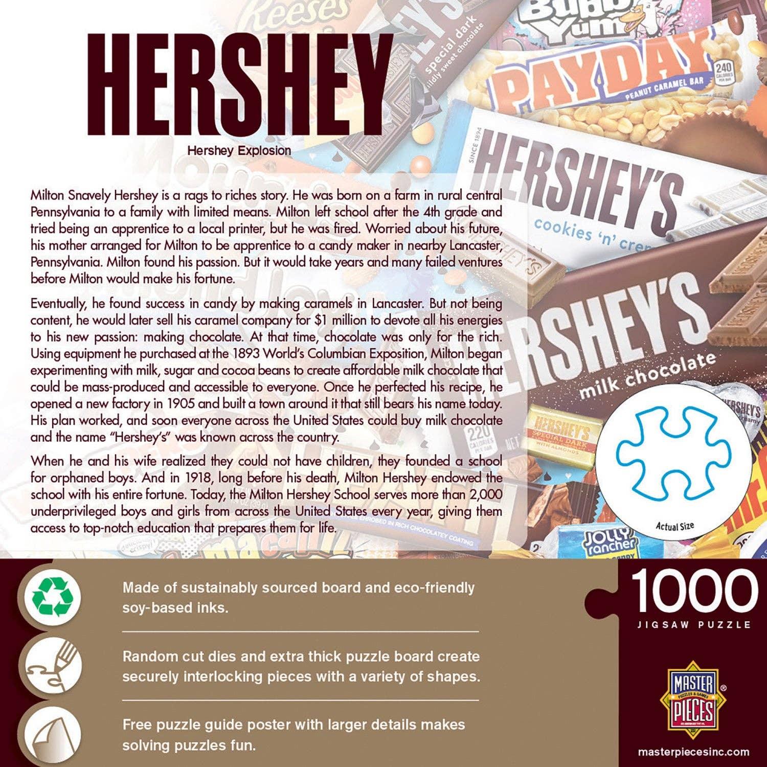 Hershey's Explosion 1000 Piece Puzzle | Masterpieces Puzzles - BIG FRENCHIES