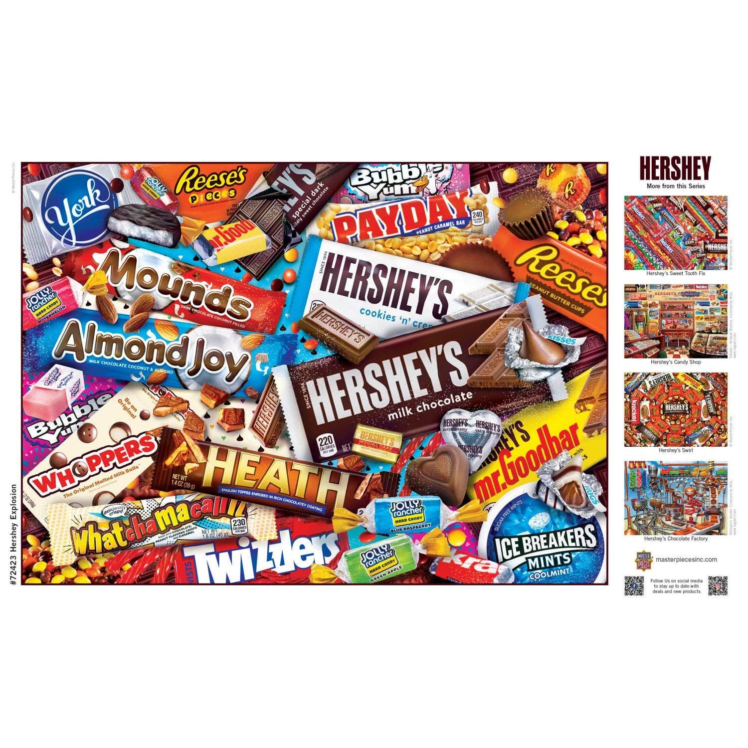 Hershey's Explosion 1000 Piece Puzzle | Masterpieces Puzzles - BIG FRENCHIES