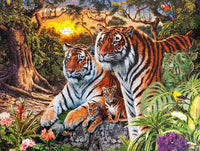 Hidden Tigers 400 Piece Jigsaw Puzzle by Springbok Puzzles - BIG FRENCHIES