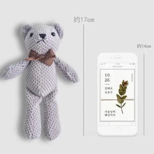 High Quality Soft 18-20CM Teddy Bear Stuffed Plush Toys Cute Dress Rabbit Pendant Dolls Gifts Birthday Wedding Party Decor - BIG FRENCHIES