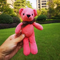 High Quality Soft 18-20CM Teddy Bear Stuffed Plush Toys Cute Dress Rabbit Pendant Dolls Gifts Birthday Wedding Party Decor - BIG FRENCHIES