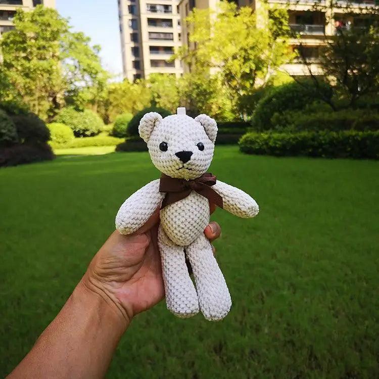 High Quality Soft 18-20CM Teddy Bear Stuffed Plush Toys Cute Dress Rabbit Pendant Dolls Gifts Birthday Wedding Party Decor - BIG FRENCHIES