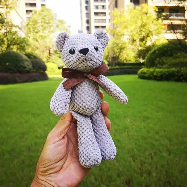 High Quality Soft 18-20CM Teddy Bear Stuffed Plush Toys Cute Dress Rabbit Pendant Dolls Gifts Birthday Wedding Party Decor - BIG FRENCHIES