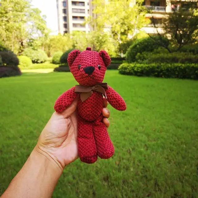 High Quality Soft 18-20CM Teddy Bear Stuffed Plush Toys Cute Dress Rabbit Pendant Dolls Gifts Birthday Wedding Party Decor - BIG FRENCHIES