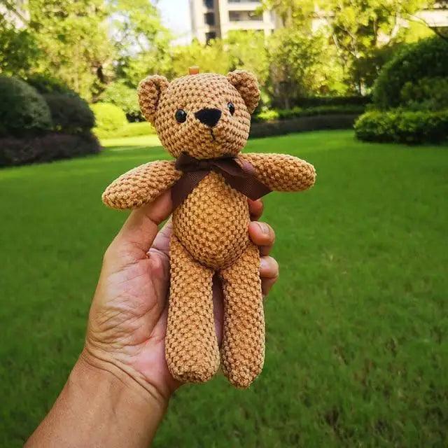 High Quality Soft 18-20CM Teddy Bear Stuffed Plush Toys Cute Dress Rabbit Pendant Dolls Gifts Birthday Wedding Party Decor - BIG FRENCHIES