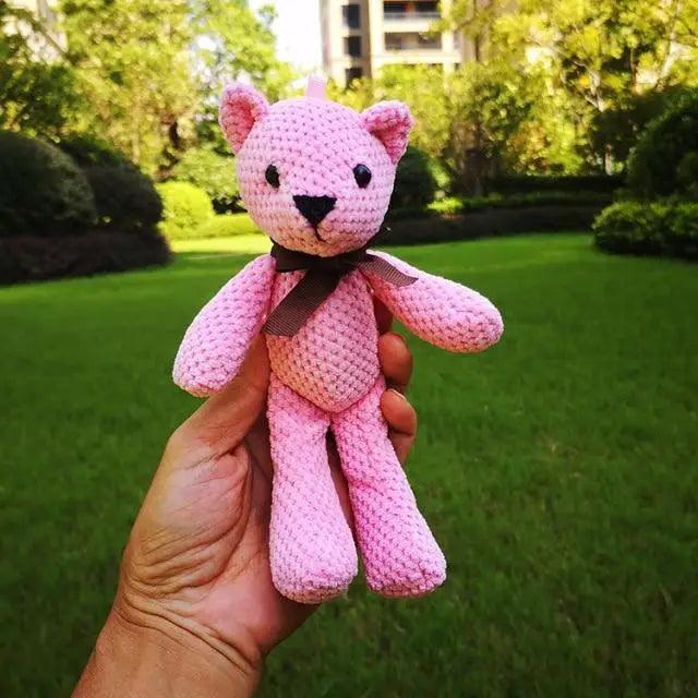 High Quality Soft 18-20CM Teddy Bear Stuffed Plush Toys Cute Dress Rabbit Pendant Dolls Gifts Birthday Wedding Party Decor - BIG FRENCHIES