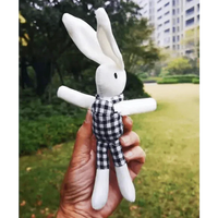 High Quality Soft 18-20CM Teddy Bear Stuffed Plush Toys Cute Dress Rabbit Pendant Dolls Gifts Birthday Wedding Party Decor - BIG FRENCHIES