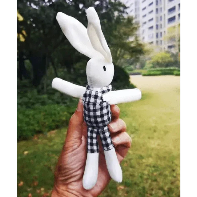 High Quality Soft 18-20CM Teddy Bear Stuffed Plush Toys Cute Dress Rabbit Pendant Dolls Gifts Birthday Wedding Party Decor - BIG FRENCHIES
