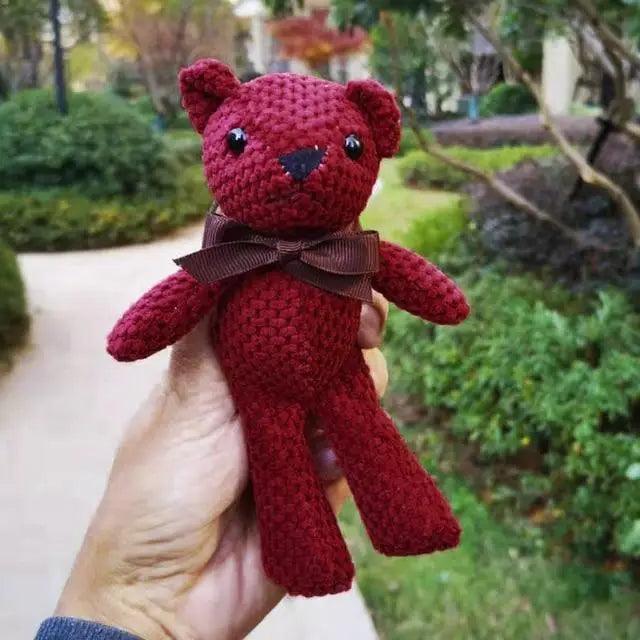 High Quality Soft 18-20CM Teddy Bear Stuffed Plush Toys Cute Dress Rabbit Pendant Dolls Gifts Birthday Wedding Party Decor - BIG FRENCHIES