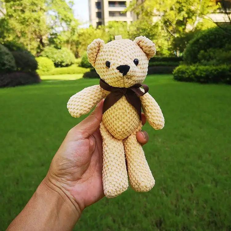 High Quality Soft 18-20CM Teddy Bear Stuffed Plush Toys Cute Dress Rabbit Pendant Dolls Gifts Birthday Wedding Party Decor - BIG FRENCHIES