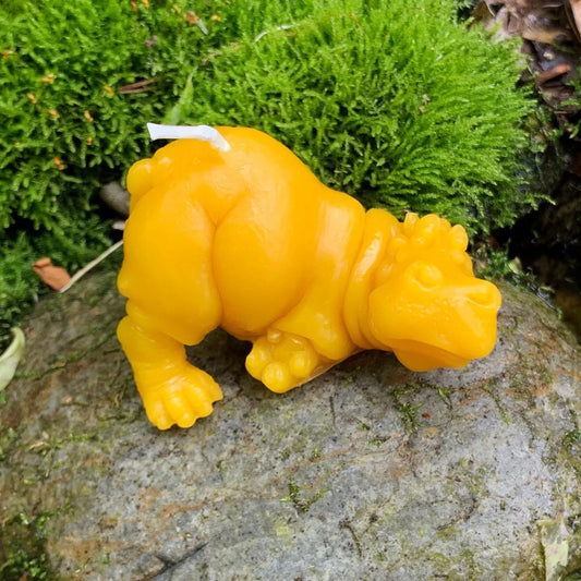 Hippopotamus Beeswax Candle - BIG FRENCHIES