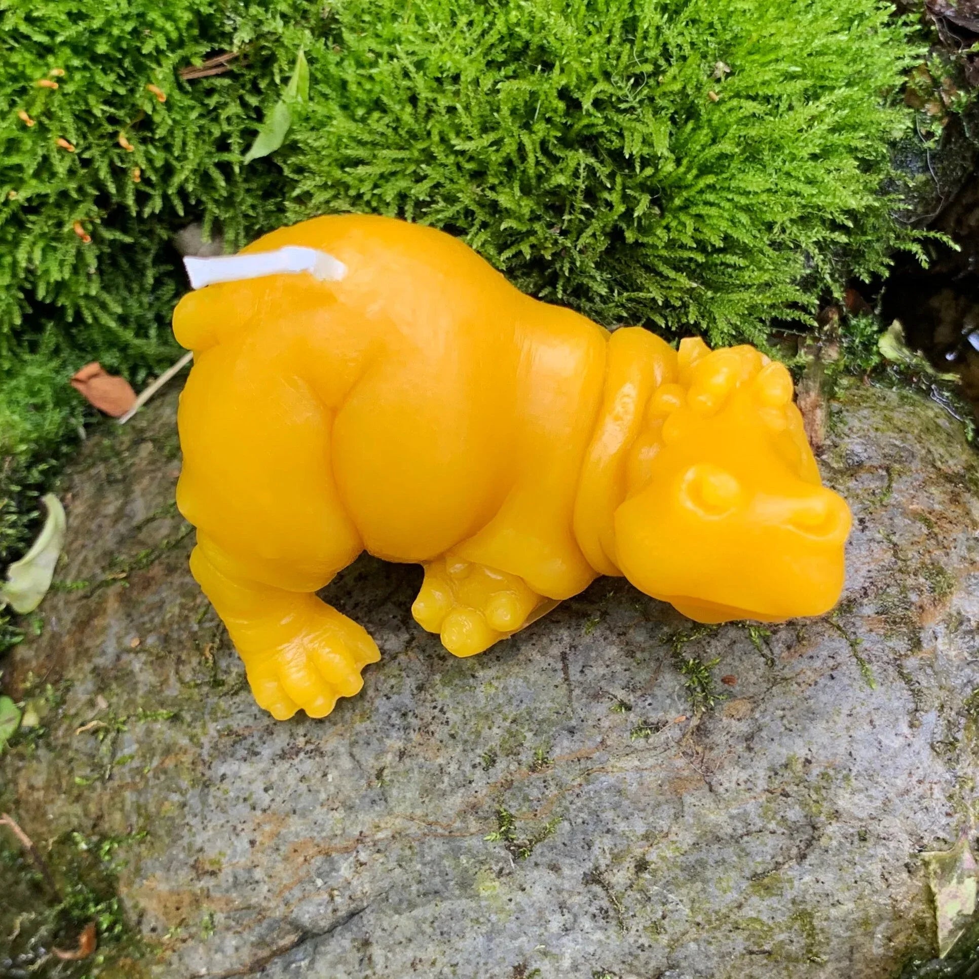 Hippopotamus Beeswax Candle - BIG FRENCHIES